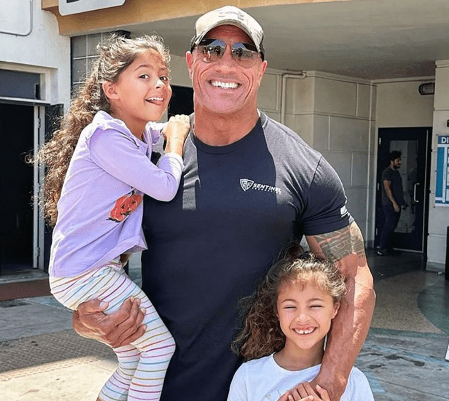 Dwayne Johnson’s Children