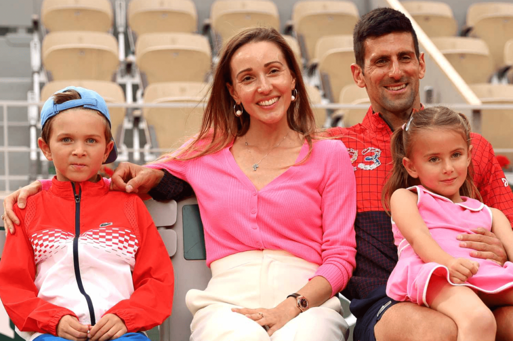 Novak Djokovic’s Children